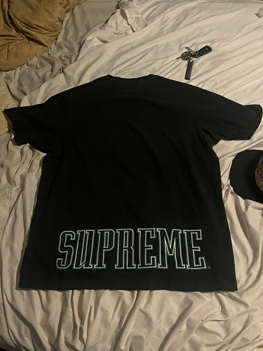 Supreme men black logo - supreme,